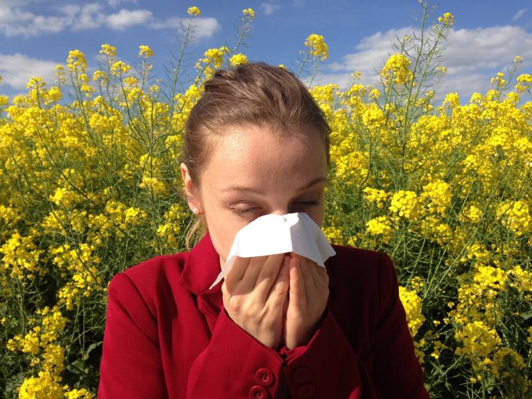 Jaro a atopický ekzém (astma a alergie)