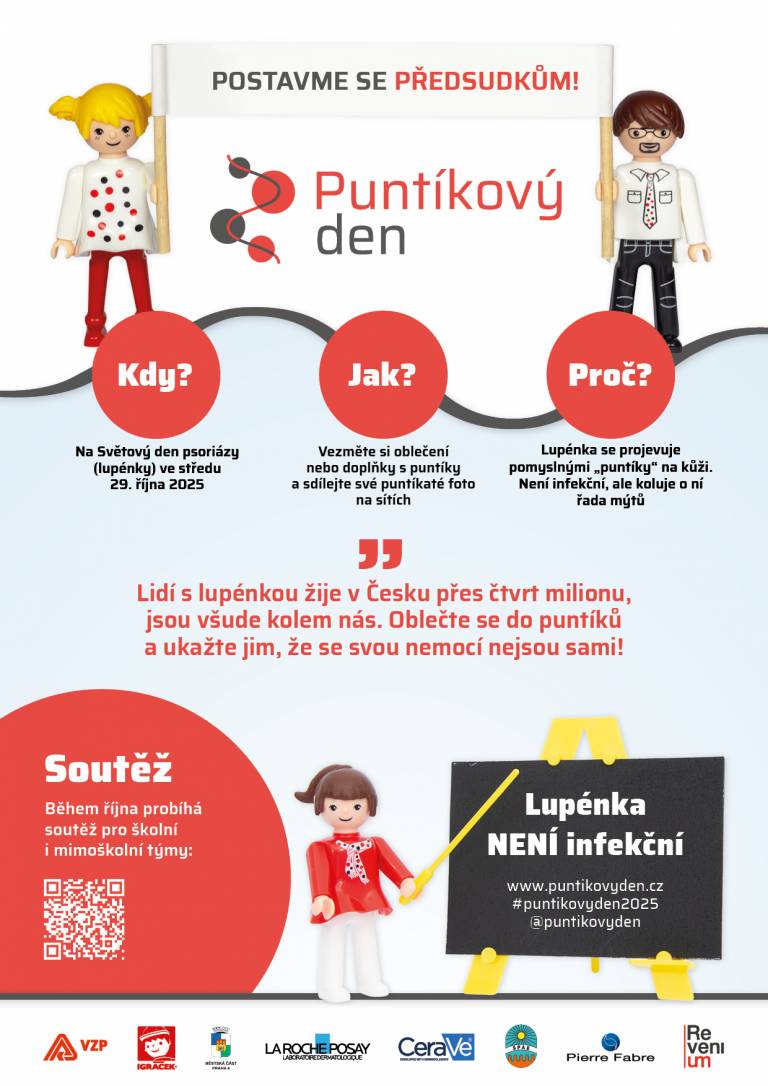 Puntíkový den: Podpora lidí s lupénkou