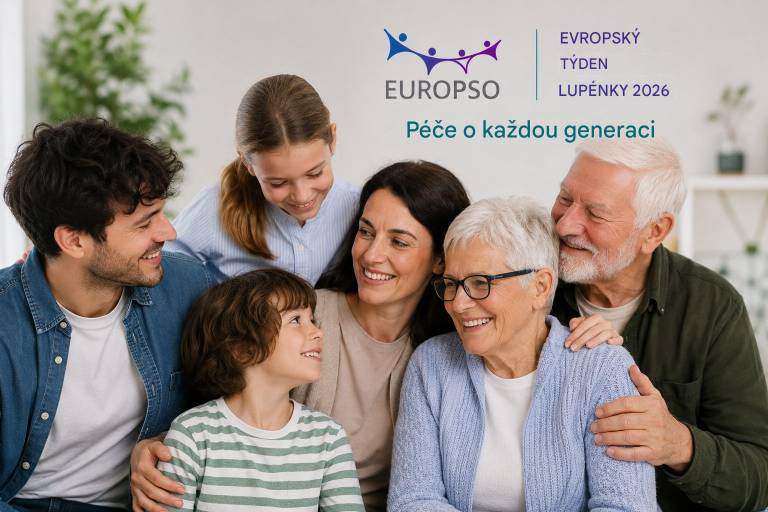 Evropský týden psoriázy 1.-7. 6. 2026 na téma "Péče o každou generaci"
